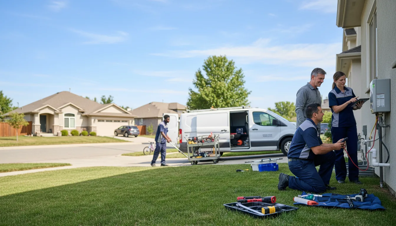 Tankless water heater service in Lemont, IL